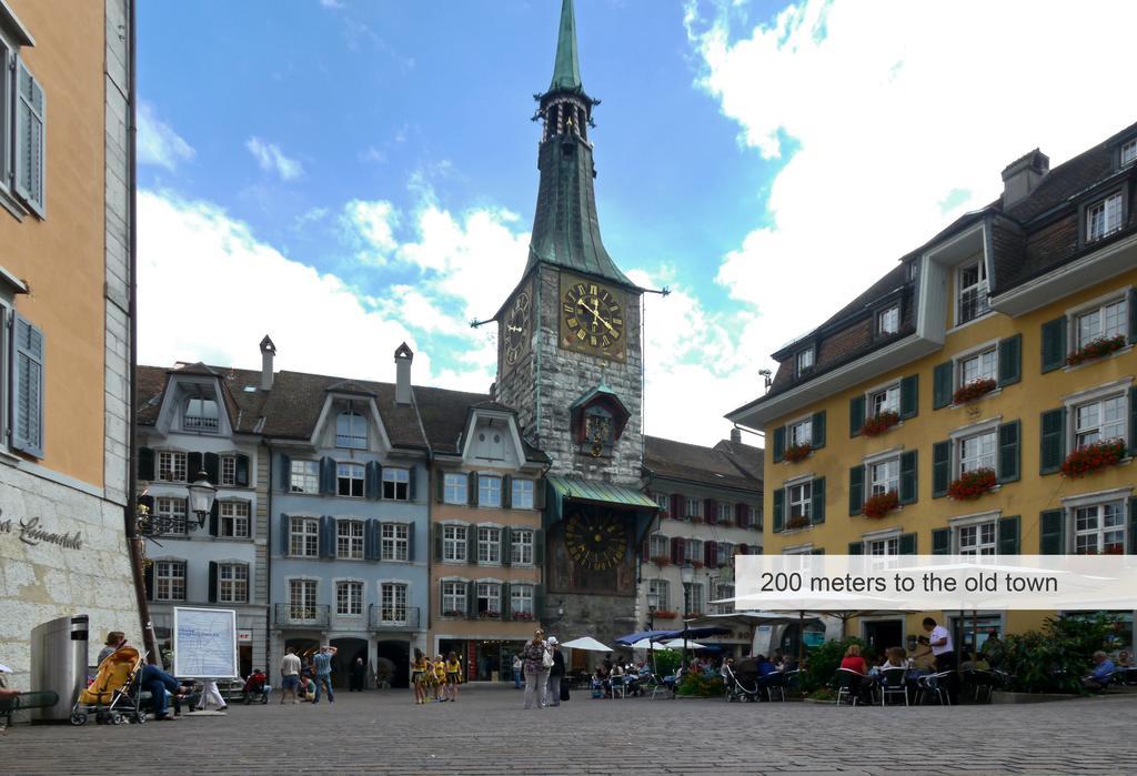Hotel an der Aare Swiss Quality Solothurn Exterior foto