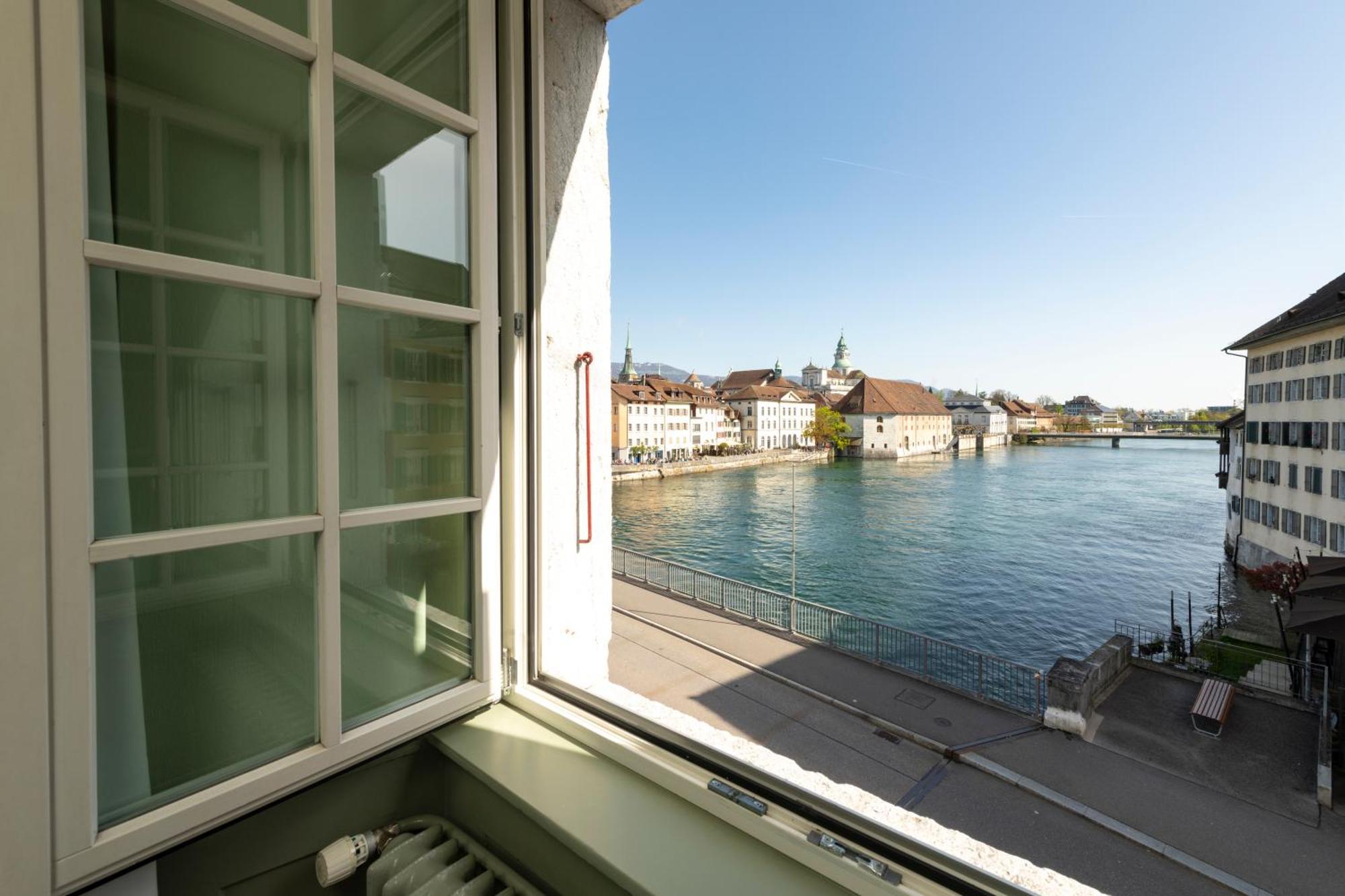 Hotel an der Aare Swiss Quality Solothurn Exterior foto