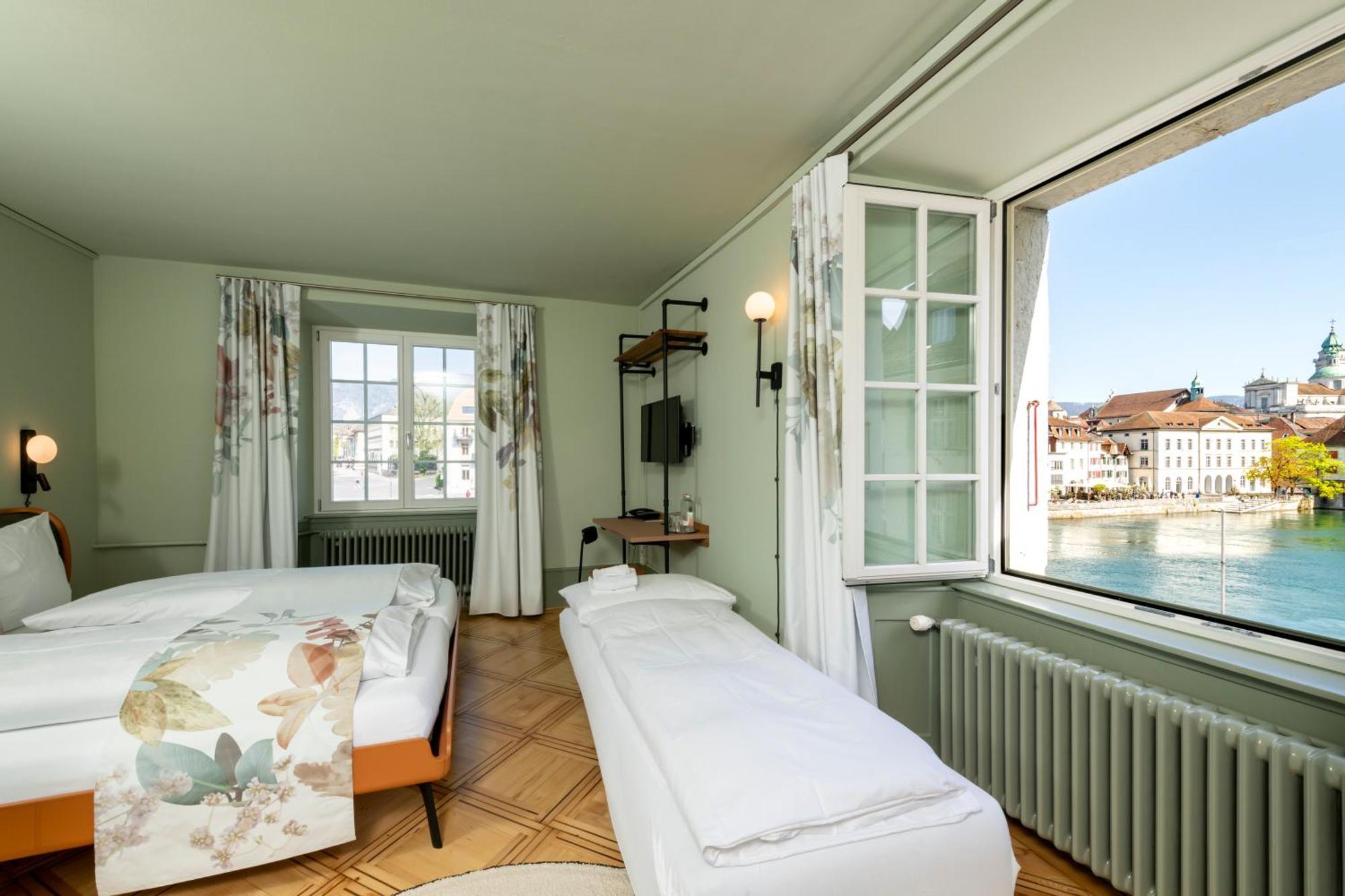 Hotel an der Aare Swiss Quality Solothurn Exterior foto