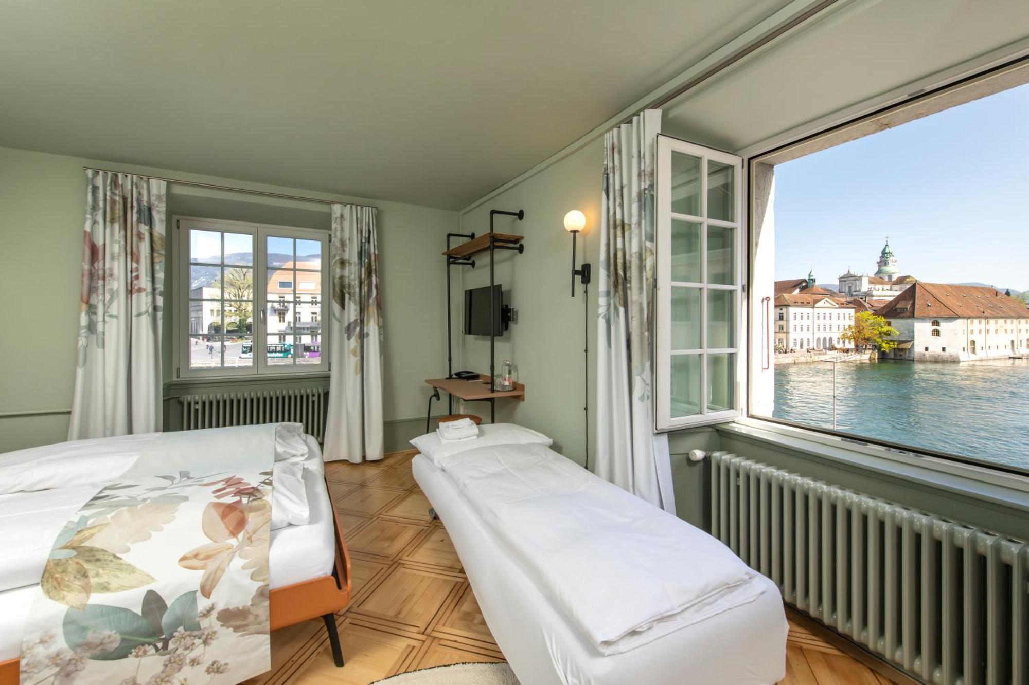 Hotel an der Aare Swiss Quality Solothurn Exterior foto