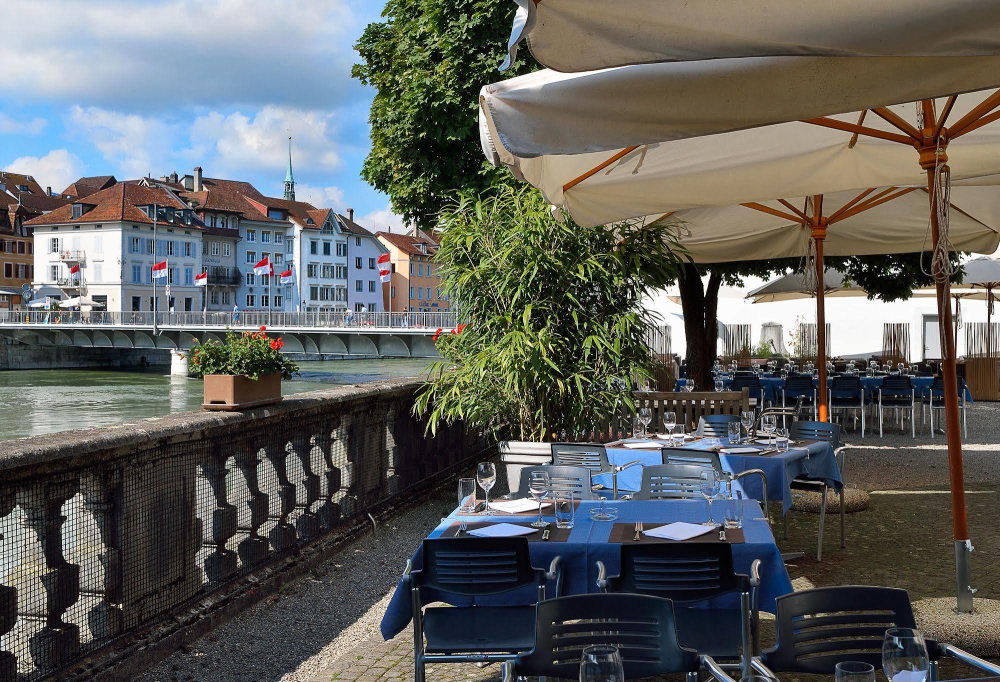 Hotel an der Aare Swiss Quality Solothurn Exterior foto